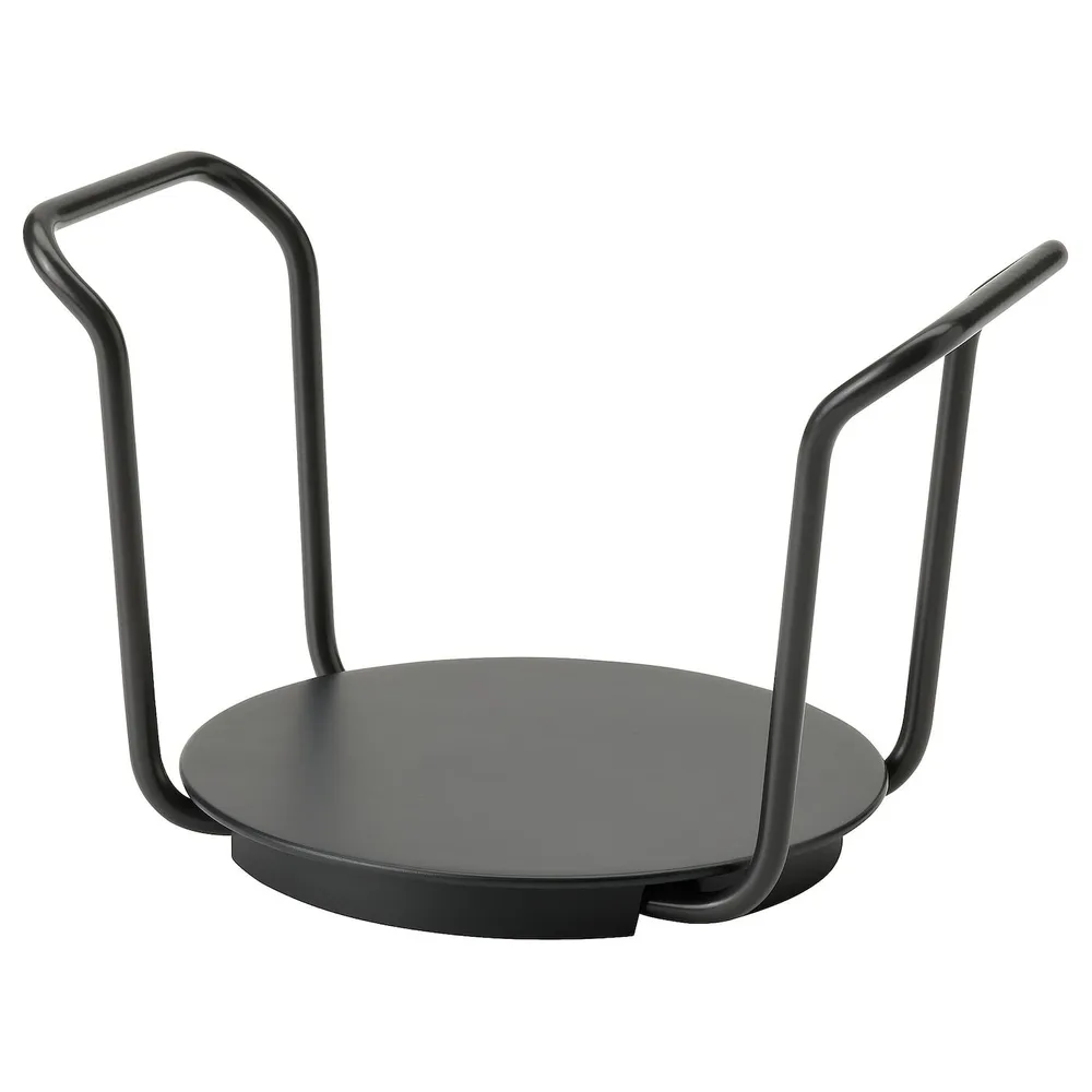 IKEA UPPDATERA (ИКЕА УППДАТЕРА) — Держатель для тарелок, антрацит, 15-23 см