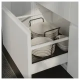 IKEA UPPDATERA (ИКЕА УППДАТЕРА) — Держатель для тарелок, антрацит, 19-31 см — фото 4