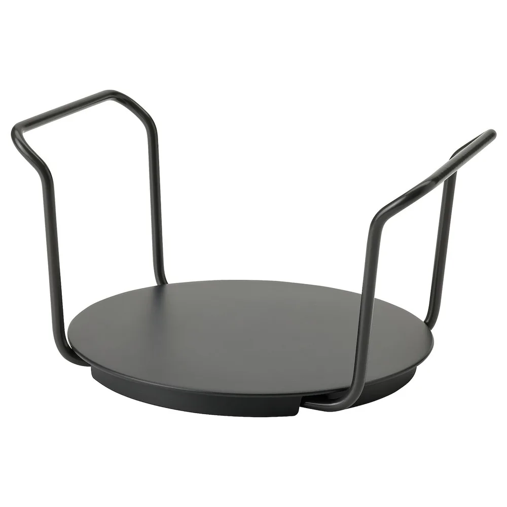 IKEA UPPDATERA (ИКЕА УППДАТЕРА) — Держатель для тарелок, антрацит, 19-31 см