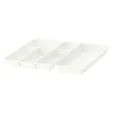 IKEA UPPDATERA (ИКЕА УППДАТЕРА) — Лоток для столовых приборов/утвари, белый, 52x50 см — фото 1