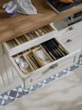 IKEA UPPDATERA (ИКЕА УППДАТЕРА) — Лоток для столовых приборов, светлый бамбук, 52x50 см — фото 6