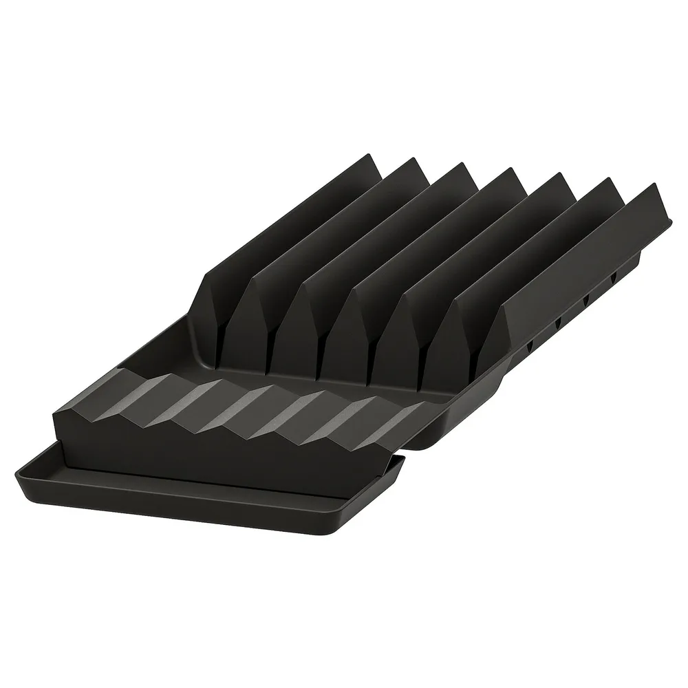 IKEA UPPDATERA (ИКЕА УППДАТЕРА) — Держатель для ножей, антрацит, 20x50 см