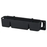 IKEA UPPDATERA (ИКЕА УППДАТЕРА) — Корзина с горкой, антрацит, 50x15x12 см — фото 1