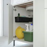 IKEA UPPDATERA (ИКЕА УППДАТЕРА) — Корзина с горкой, антрацит, 50x15x12 см — фото 5