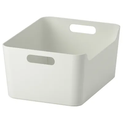 IKEA UPPDATERA (ИКЕА УППДАТЕРА) — Контейнер, белый, 34x24 см