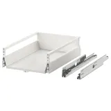 IKEA MAXIMERA (ИКЕА МАКСИМЕРА) — Ящик, средний, белый, 40x60 см — фото 1