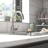 IKEA GLYPEN (ИКЕА ГЛЙПЕН) - Смесительный кран, имитация нержавеющей стали — фото 5