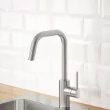 IKEA ÄLMAREN (ИКЕА ÄЛМАРЕН) - Смесительный кран с выходом воды, сталь — фото 2