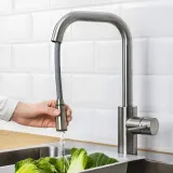 IKEA ÄLMAREN (ИКЕА ÄЛМАРЕН) - Смесительный кран с выходом воды, сталь — фото 3