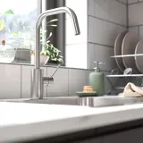 IKEA ÄLMAREN (ИКЕА ÄЛМАРЕН) - Смеситель для кухни, сталь — фото 4