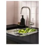 IKEA ÄLMAREN (ИКЕА ÄЛМАРЕН) - Смеситель для кухни, сталь — фото 5