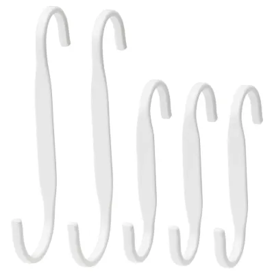 IKEA NEREBY (ИКЕА НЕРЕБЙ) — Крючок "s", белый