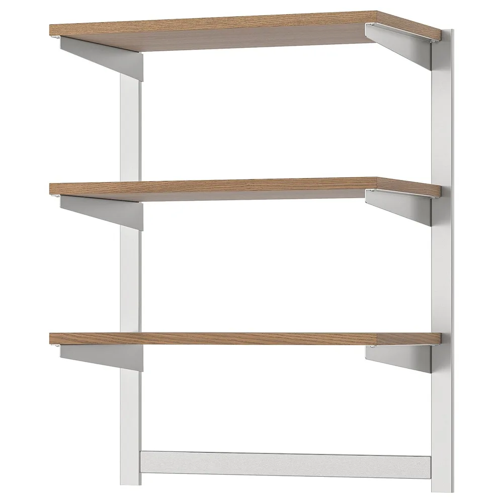IKEA KUNGSFORS (ИКЕА КУНГСФОРС) — Подставка для ножей/листопад, нержавеющая сталь/ашмир