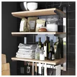 IKEA KUNGSFORS (ИКЕА КУНГСФОРС) — Подставка для ножей/листопад, нержавеющая сталь/ашмир — фото 3