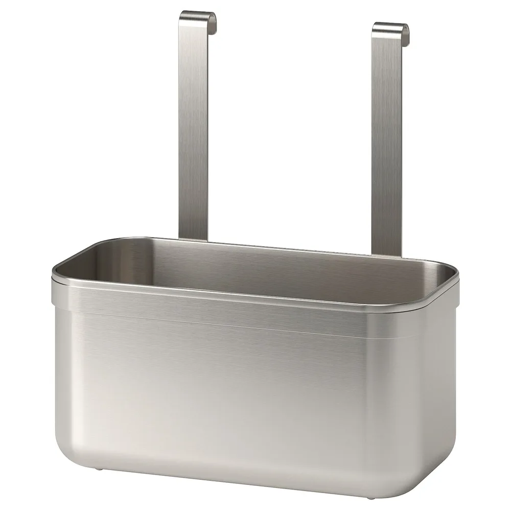 IKEA KUNGSFORS (ИКЕА КУНГСФОРС) — Контейнер, нержавеющая сталь, 24x12x26,5 см