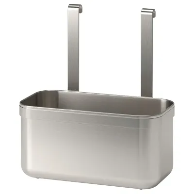 IKEA KUNGSFORS (ИКЕА КУНГСФОРС) — Контейнер, нержавеющая сталь, 24x12x26,5 см