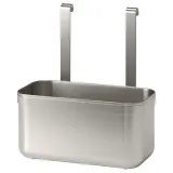 IKEA KUNGSFORS (ИКЕА КУНГСФОРС) — Контейнер, нержавеющая сталь, 24x12x26,5 см — фото 1