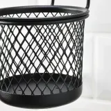 IKEA HULTARP (ИКЕА ХУЛТАРП) — Контейнер, черный/сетка, 14x16 см — фото 4