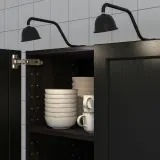 IKEA TVÄRDRAG (ИКЕА ТВÄРДРАГ) - Подсветка шкафа, черная/ с регулировкой яркости — фото 4