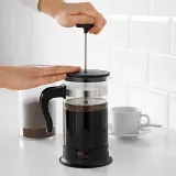 IKEA UPPHETTA (ИКЕА УППХЕТТА) — Кофеварка/чайник, стекло/нержавеющая сталь, 1 л — фото 4