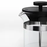IKEA UPPHETTA (ИКЕА УППХЕТТА) — Кофеварка/чайник, стекло/нержавеющая сталь, 0,4 л — фото 5