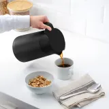 IKEA UNDERLÄTTA (ИКЕА УНДЕРЛЭТТА) — Термос, черный, 1,2 л — фото 3