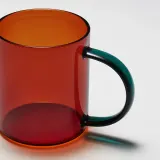 IKEA SKUGGSTUBB (ИКЕА СКУГГСТУББ) — Кружка, разные цвета, коричневый/зеленый, 41 мл — фото 4
