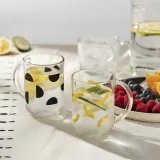 IKEA SKEDSTÖR (ИКЕА СКЕДСТОР) — Кружка, разные цвета, желтый/черный, 30 мл — фото 5