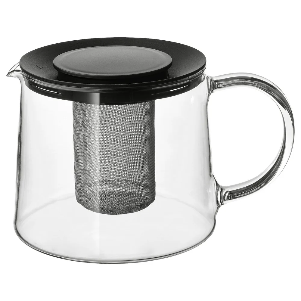 IKEA RIKLIG (ИКЕА РИКЛИГ) — Заварочный чайник, стекло, 1,5 л