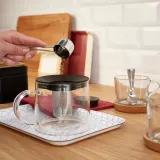IKEA RIKLIG (ИКЕА РИКЛИГ) — Заварочный чайник, стекло, 0,6 л — фото 5