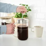 IKEA IKEA 365+ (ИКЕА ИКЕА 365+) — Кофеварка/чайник, прозрачное стекло/нержавеющая сталь, 1 л — фото 2
