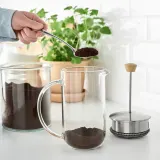 IKEA IKEA 365+ (ИКЕА ИКЕА 365+) — Кофеварка/чайник, прозрачное стекло/нержавеющая сталь, 1 л — фото 4