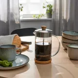 IKEA IKEA 365+ (ИКЕА ИКЕА 365+) — Кофеварка/чайник, прозрачное стекло/нержавеющая сталь, 1 л — фото 6