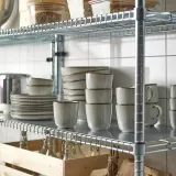 IKEA GLADELIG (ИКЕА ГЛАДЕЛИГ) — Кружка, серая, 30 мл — фото 3