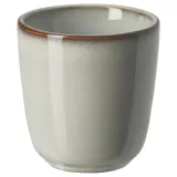 IKEA GLADELIG (ИКЕА ГЛАДЕЛИГ) — Чашка для эспрессо, серая, 10 мл — фото 1