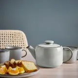 IKEA GLADELIG (ИКЕА ГЛАДЕЛИГ) — Заварочный чайник, серый, 1,2 л — фото 3