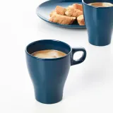 IKEA FÄRGRIK (ИКЕА ФЭРГРИК) — Кружка, темно-бирюзовая, 25 мл — фото 4
