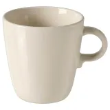 IKEA FÄRGKLAR (ИКЕА ФЭРГКЛАР) — Кружка, бежевый глянцевый, 37 мл — фото 1