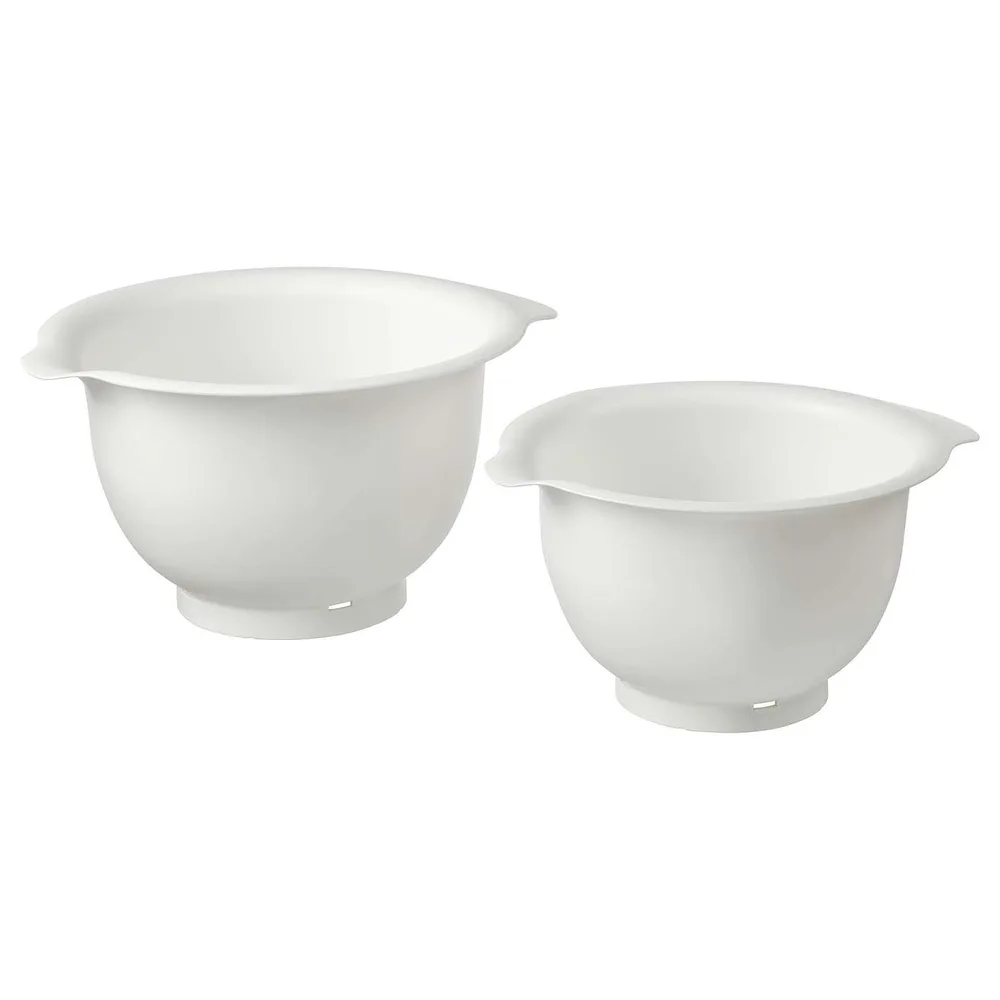 IKEA VISPAD (ИКЕА ВИСПАД) — Миска, 2 шт, белая