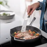 IKEA VARDAGEN (ИКЕА ВАРДАГЕН) — Лопатка, нержавеющая сталь/бук, 30 см — фото 2