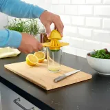 IKEA UPPFYLLD (ИКЕА УППФЙЛЛД) — Соковыжималка для лимона, ярко-желтая/светло-зеленая, 15 см — фото 3