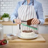 IKEA UPPFYLLD (ИКЕА УППФЙЛЛД) — Тарка с ручкой, ярко-зеленая, 30 см — фото 3