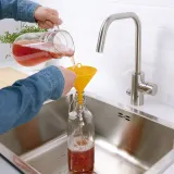 IKEA UPPFYLLD (ИКЕА УППФЙЛЛД) — Воронка, ярко-желтая, 11,5 см — фото 4