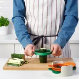 IKEA UPPFYLLD (ИКЕА УППФЙЛЛД) — Ломтик для фруктов, набор из 4 штук, разные цвета — фото 5