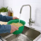 IKEA UPPFYLLD (ИКЕА УППФЙЛЛД) — Дуршлаг, ярко-зеленый, 24 см — фото 7