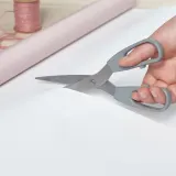 IKEA SVÄRDFISK (ИКЕА СВЭРДФИСК) — Ножницы, 2 шт, нержавеющая сталь, серый/серо-бирюзовый — фото 3