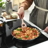 IKEA STRÅLFENA (ИКЕА СТРОЛФЕНА) — Ложка для макарон, массив березы, 30 см — фото 3