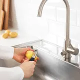 IKEA IKEA 365+ VÄRDEFULL (ИКЕА ИКЕА 365+ ВЭРДЕФУЛЛ) — Картофелечистка, черная — фото 3