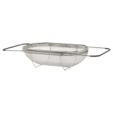 IKEA IDEALISK (ИКЕА ИДЕАЛИСК) — Дуршлаг, нержавеющая сталь/черный, 34x23 см — фото 2