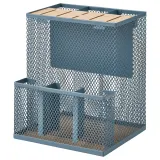 IKEA VIMPELFISK (ИКЕА ВИМПЕЛФИСК) — Блок для ножей, бамбук/серо-бирюзовый — фото 1